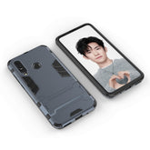 Shockproof PC + TPU Case for Huawei Nova 4, with Holder